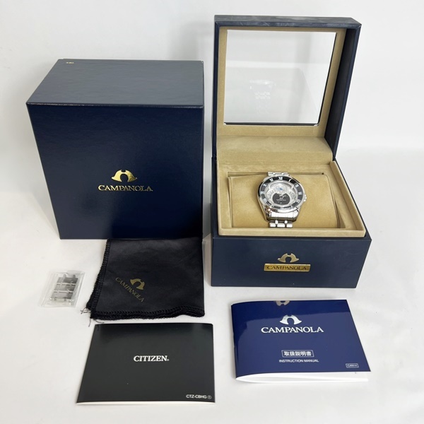 CITIZEN シチズン 8730-T022341 カンパノラ 天彩星 メンズ腕時計をお