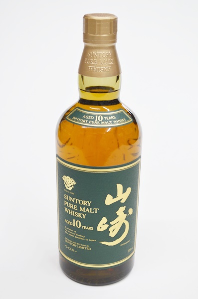 サントリー　山崎10年　グリーンラベル　700ml40%　未開栓　箱なし サントリー - サントリー 山崎10年 グリーンラベル 700ml40
