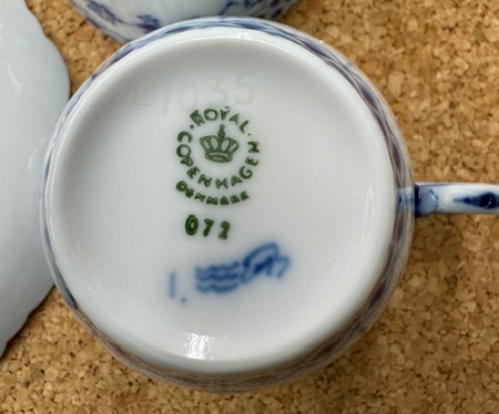 ROYAL COPENHAGEN ロイヤルコペンハーゲン ブルーフルーテッド ROYAL COPENHAGEN ロイヤルコペンハーゲン ブルーフルーテッド