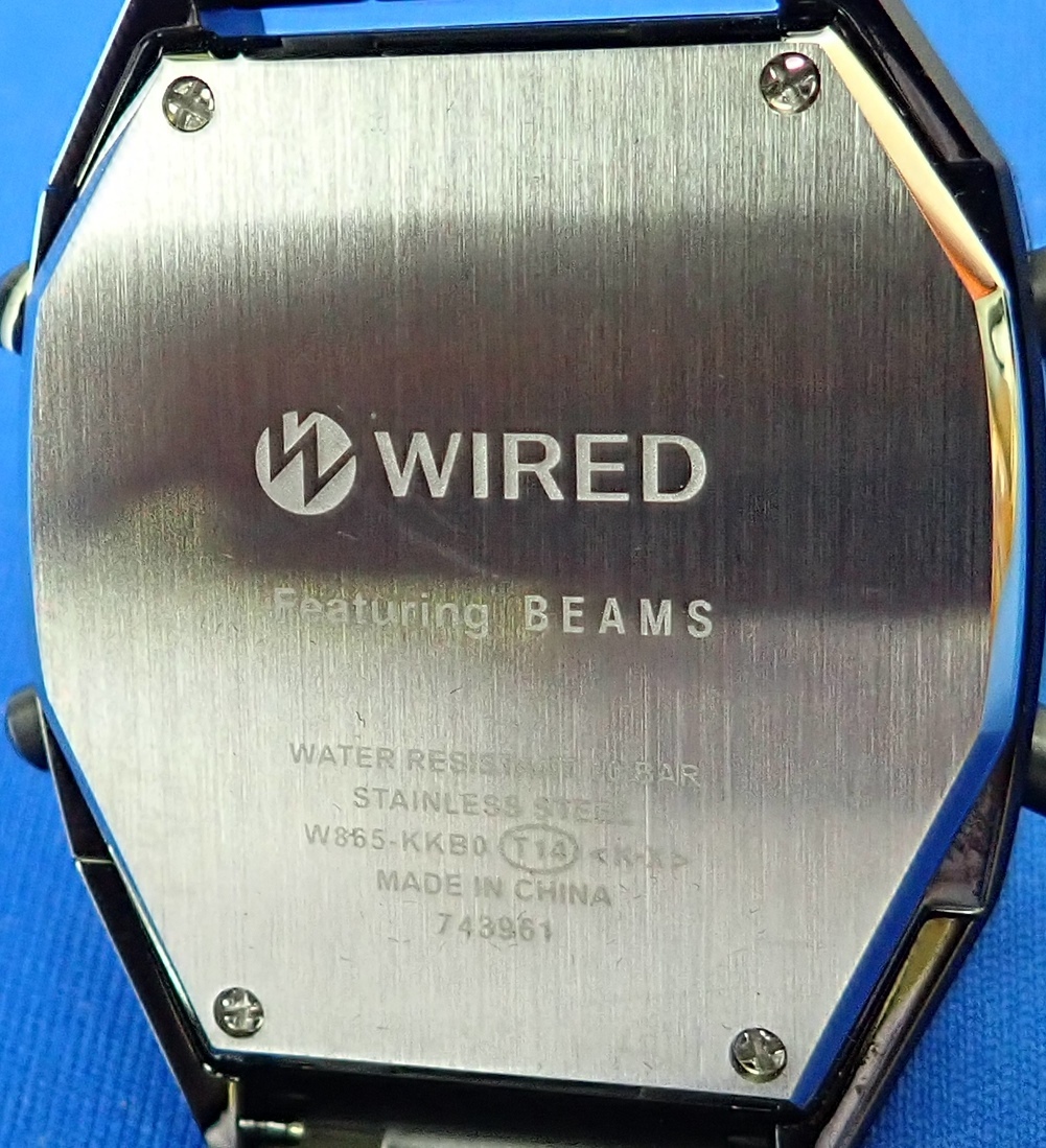 SEIKO WIRED ビームス コラボ AGAM701 宇和島 リサイクル