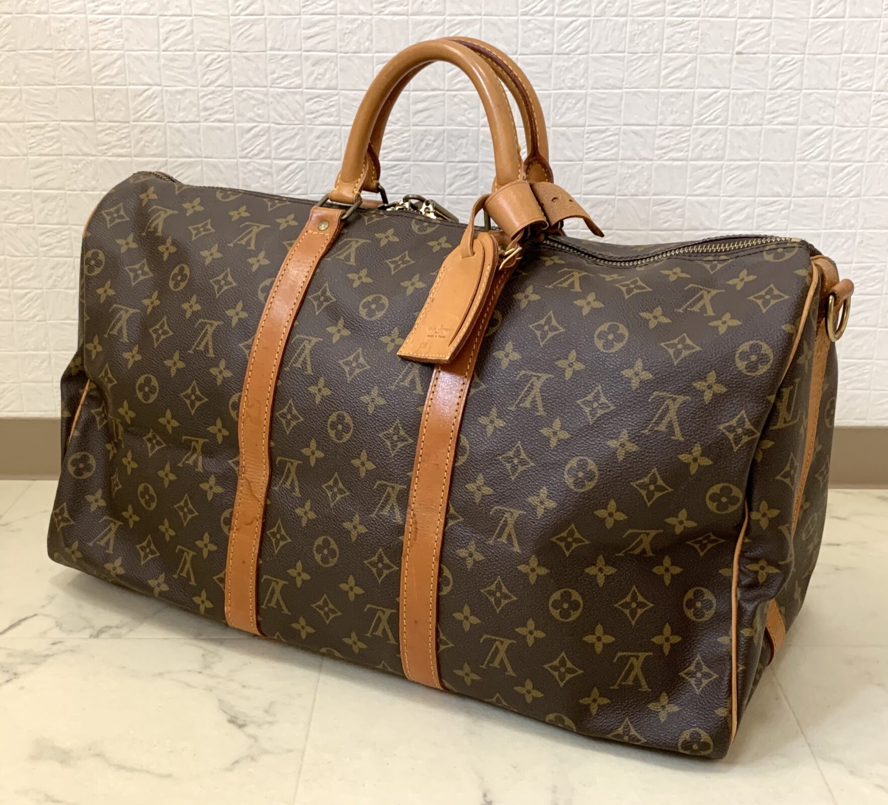 ルイヴィトン LV キーポル50 ボストンバック モノグラム