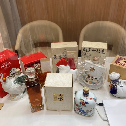 高級品市場 サントリー 山崎 12年 有田焼ボトル 陶器ボトル お買取りさせて ウイスキー