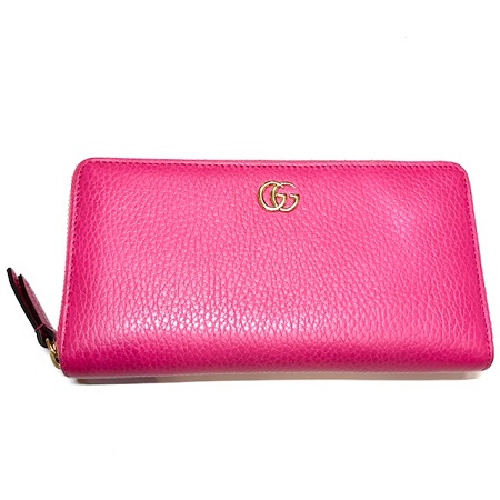 GUCCI グッチ 長財布 ウォレット ピンク レディース 財布 小物