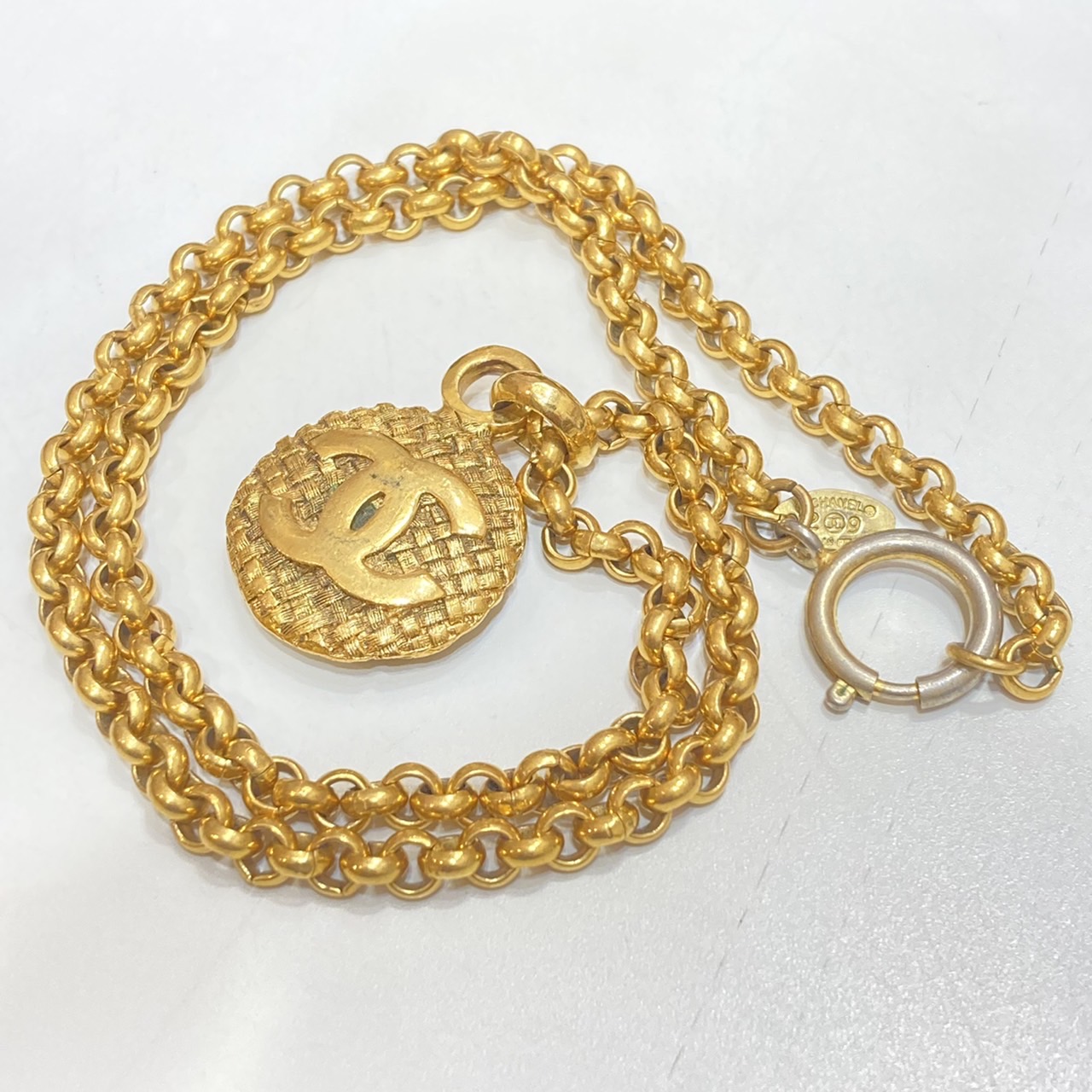 CHANEL シャネル ヴィンテージ ゴールドネックレス ココマーク