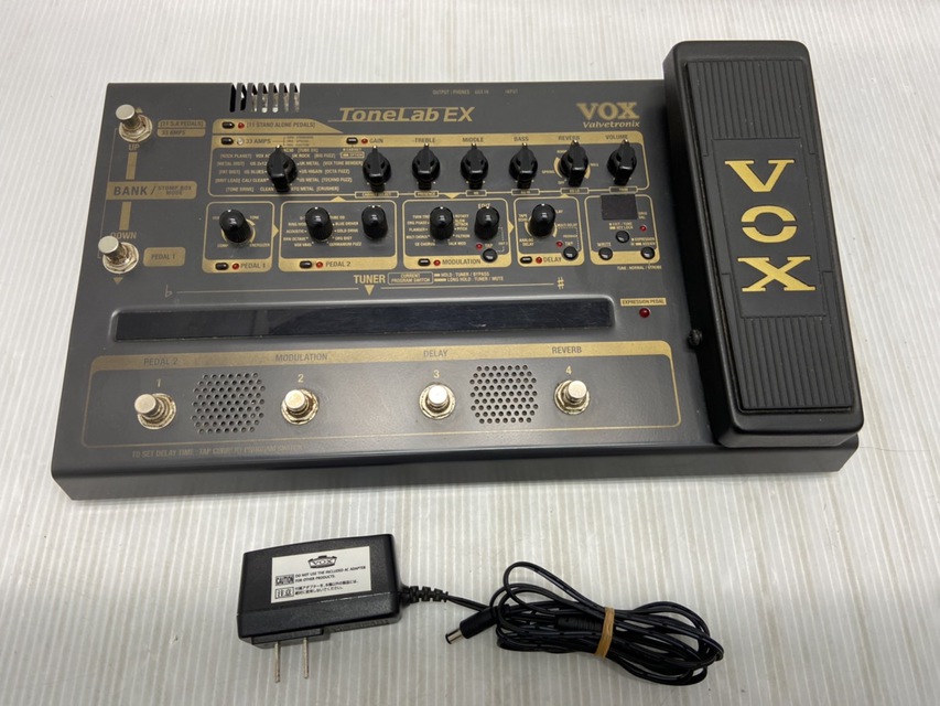 VOX ヴォックス ToneLab EX 真空管搭載 ギター マルチエフェクター機 