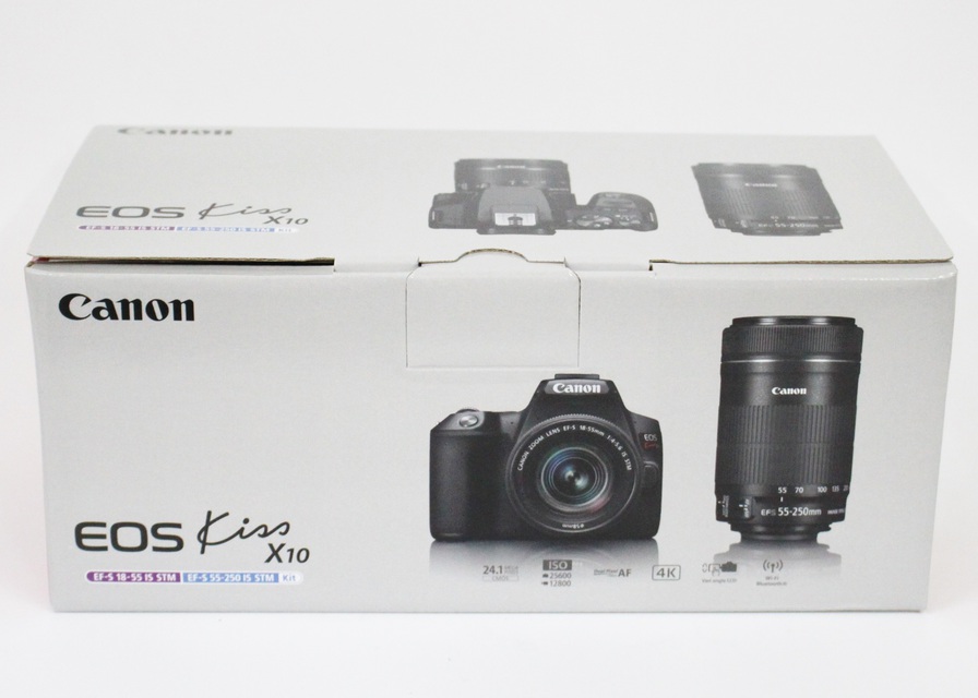 買取金額「68,400円」未使用 Canon EOS kiss X10 キャノン ダブル 