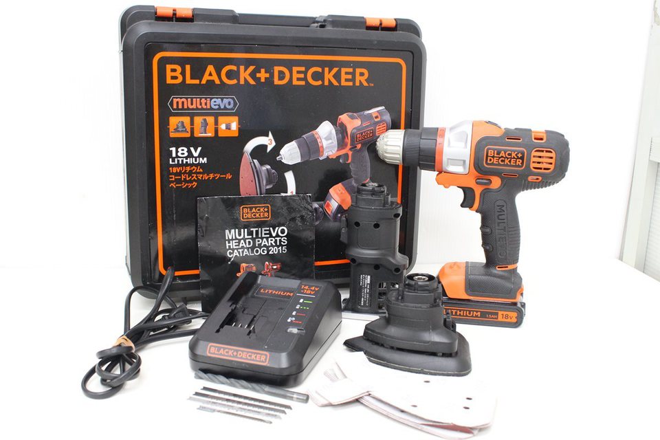 ブラック＆デッカー BLACK＆DECKERマルチエボ EVO183B1 電動工具 18V